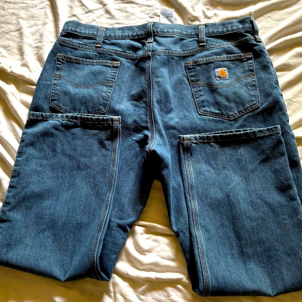 Men’s Carhartt Blue Relaxed Jeans Classic Denim